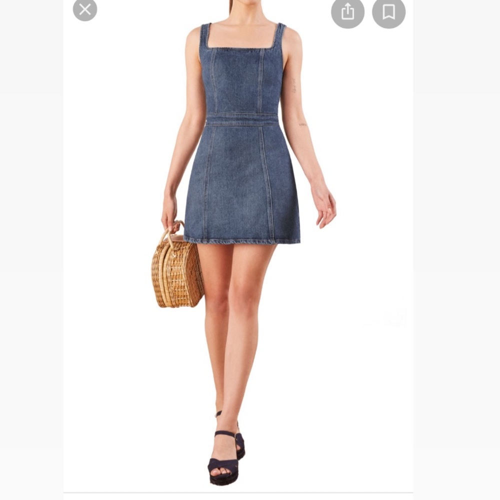 Reformation Denim Dress